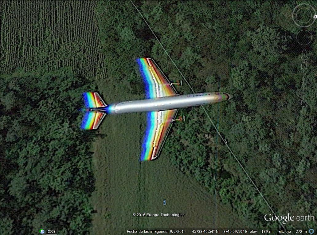 Avión cerca de Milan 1 - Otro mas en Londres 🗺️ Foro General de Google Earth