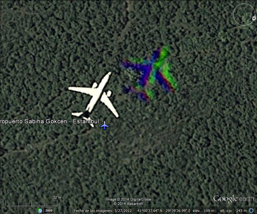 Avion buscando el aeropuerto Sabiha Gokcen - Estambul 0 - Avion tomando tierra en Yakarta 🗺️ Foro General de Google Earth