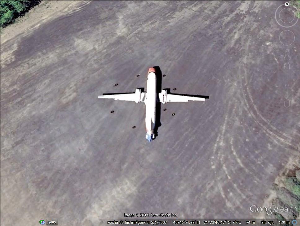 Avion de entrenamiento - Quebec 1 - P2v Neptune estrellado en Hato - Curaçao 🗺️ Foro General de Google Earth