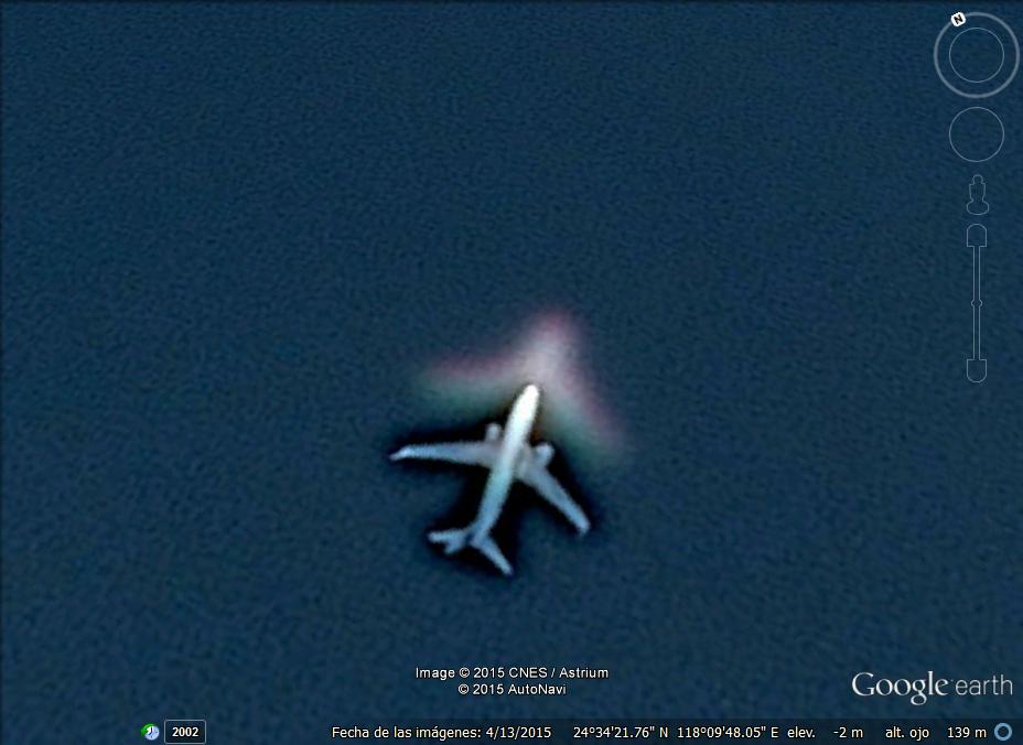 Avion Fantasma - Xiamen - China 1 - Aviones superpuestos volando Shannon - Irlanda 🗺️ Foro General de Google Earth