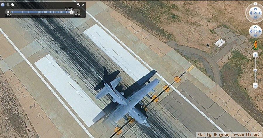 Avión HC-130H Hercules Aterrizando, Estados Unidos 1