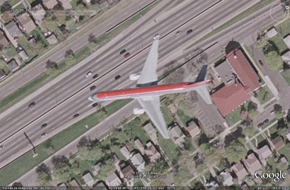 Cinco aviones volando hacia Oakland Airport 🗺️ Foro General de Google Earth