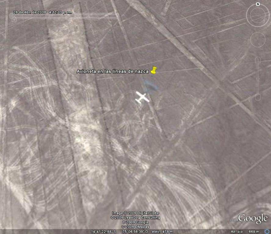 Avioneta Lineas de Nazca - Avionetas Volando 🗺️ Foro General de Google Earth