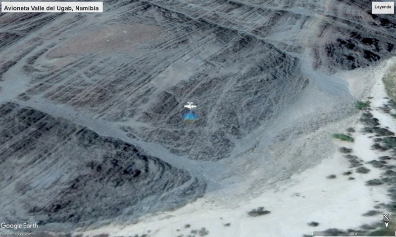 Avioneta volando sobre el valle del Ungab, Namibia 1 - Avioneta cerca de Vilnius, Lituania 🗺️ Foro General de Google Earth