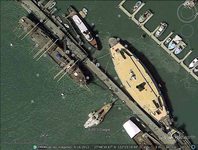 Velero Balclutha - San Francisco 1 - SS MAHROUSSA - Yate del rey de Egipto 🗺️ Foro General de Google Earth