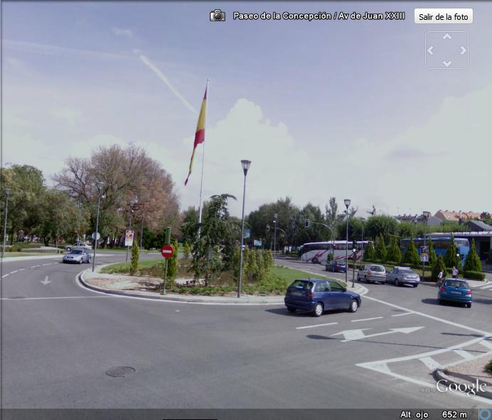 Bandera en Pozuelo de Alarcon