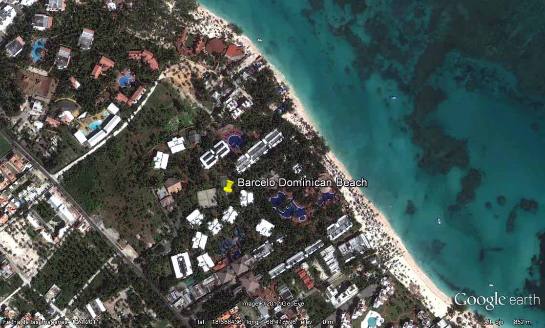 Barcelo Dominican Beach - Hotel Gran Bahia Principe, Republica Dominicana 🗺️ Foro Google Earth para Viajar