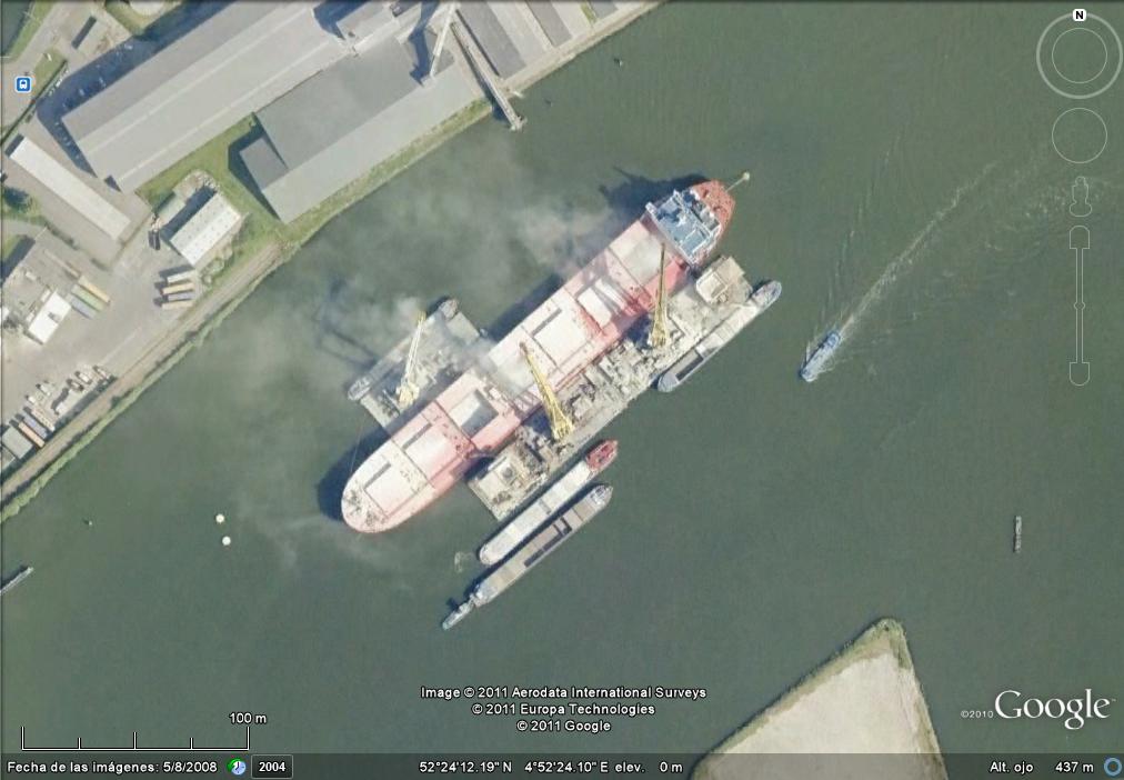 Barco 230 metros Amsterdam 1 - Ferry en Suecia 🗺️ Foro General de Google Earth