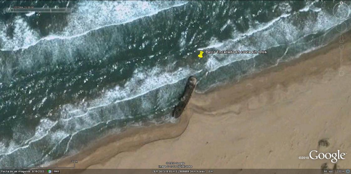 Barco recostado en Montevideo - Uruguay 🗺️ Foro General de Google Earth 1
