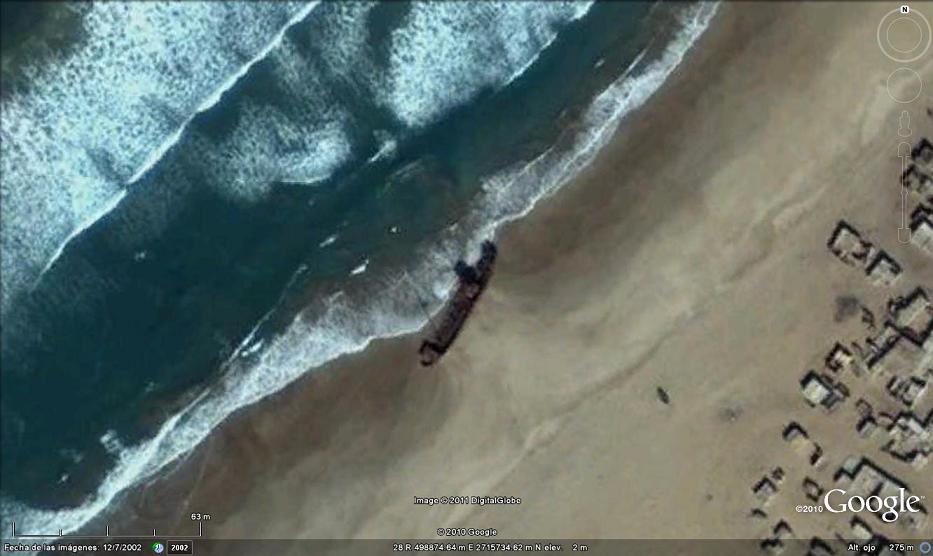 Barco recostado en Montevideo - Uruguay 🗺️ Foro General de Google Earth 1