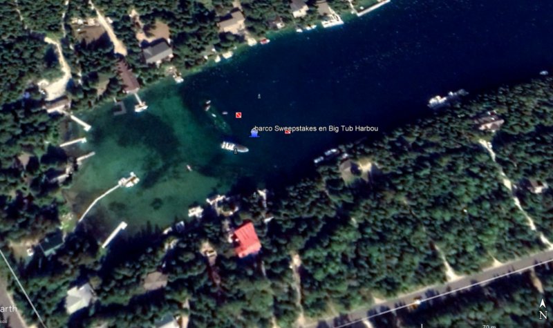 barco Sweepstakes hundido en Big Tub Harbou 1 - PS OLIMPICO - hundido en bahía Possession (Chile) 🗺️ Foro General de Google Earth