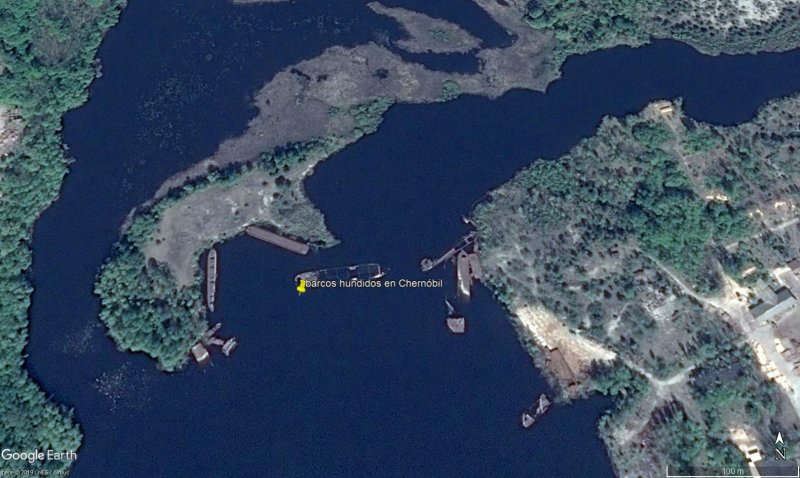 Barcos hundidos en Chernóbil. 1 - Globo de barrera y defensa antiaerea 🗺️ Foro General de Google Earth