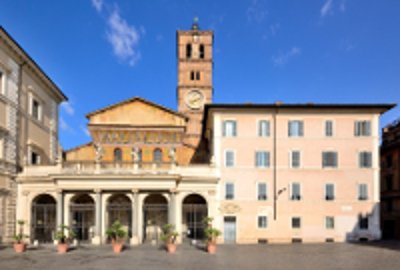 Basílica de Santa María en Trastevere, Roma, Italia 1