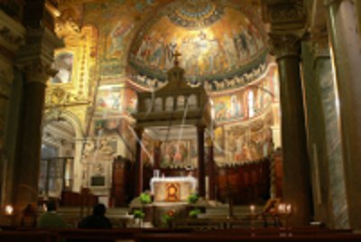 Basílica de Santa María en Trastevere, Roma, Italia 🗺️ Foro Europa 0