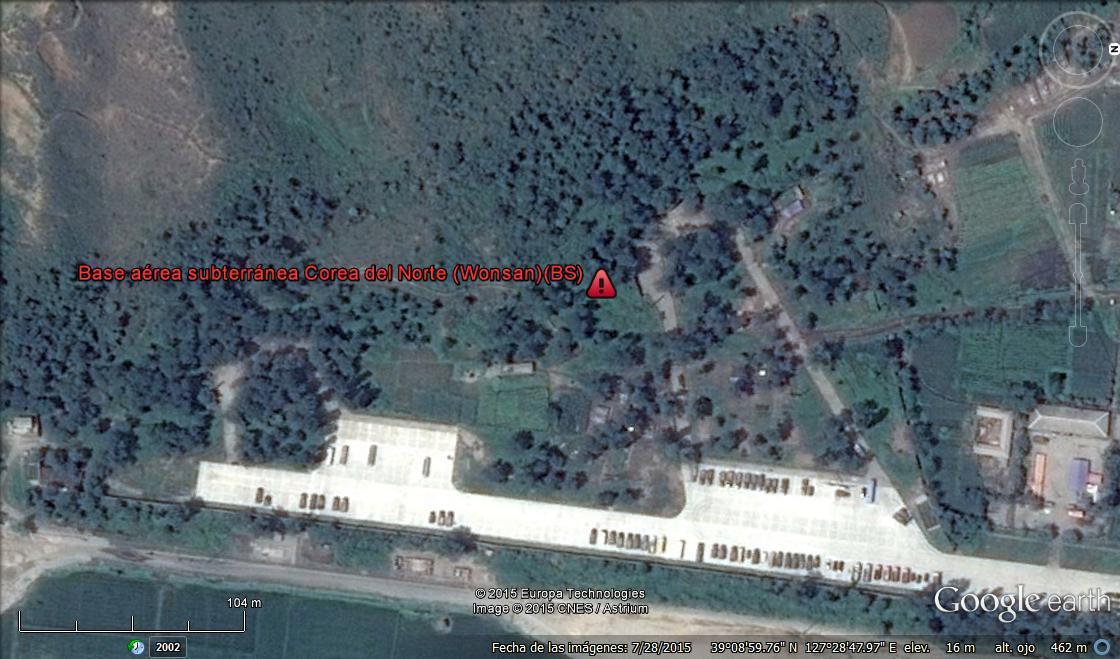 Base Aerea Secreta de Wonsan - Corea del Norte 1 - Bunker Suizo de los Bytes 🗺️ Foro Belico y Militar