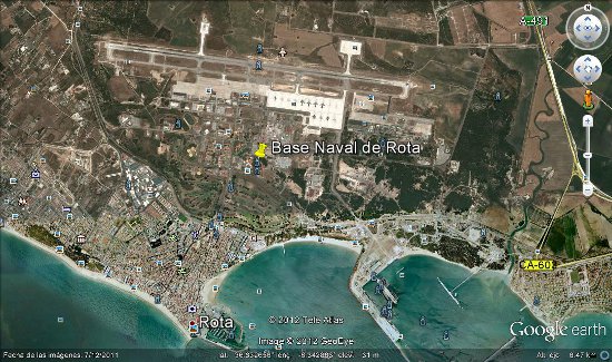 Base Naval de Rota, España 🗺️ Foros de Google Earth y Maps 2