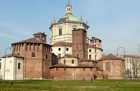 Basilica de San Lorenzo, Milan, Italia 0