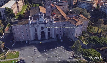 Basilica de Santa Cruz de Jerusalen, Roma, Italia 2