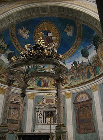 Basilica de Santa Cruz de Jerusalen, Roma, Italia 0