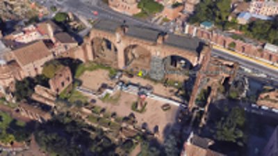 Basilica di Massenzio, Clivo di Venere Felice, Roma, Italia 2