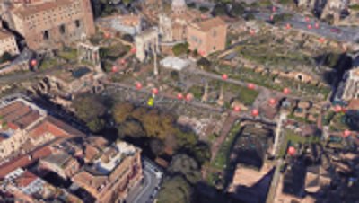 Basilica Giulia, Roma, Italia 🗺️ Foro Europa 2