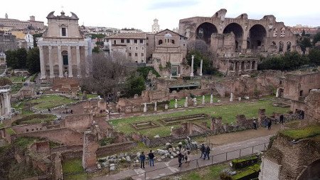 Basilica Julia, Roma, Italia 🗺️ Foro Europa 0