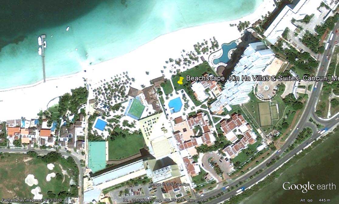 Beachscape, Kin Ha Villas & Suites - Hotel Bahía Príncipe Tulum 🗺️ Foro Google Earth para Viajar