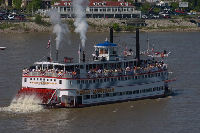 Belle of Louisville, barco de paletas, USA 2 - Barcos Rueda de Paleta o Vapor de ruedas