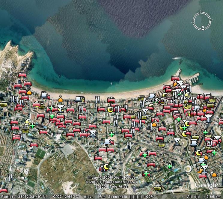 Benidorm - Archivo del Concurso de Geolocalización con Google Earth