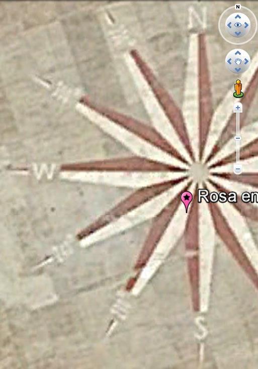 Rosa de Los Vientos, Palacio Real, Madrid 🗺️ Foro General de Google Earth