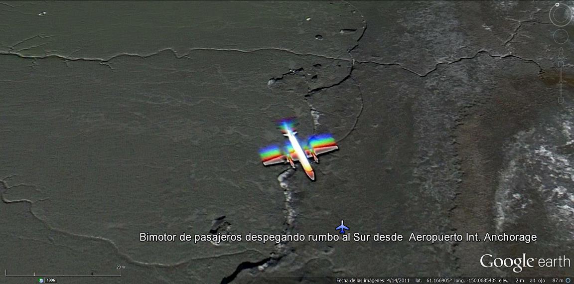 Hidroavión en vuelo en Alaska 🗺️ Foro General de Google Earth 0