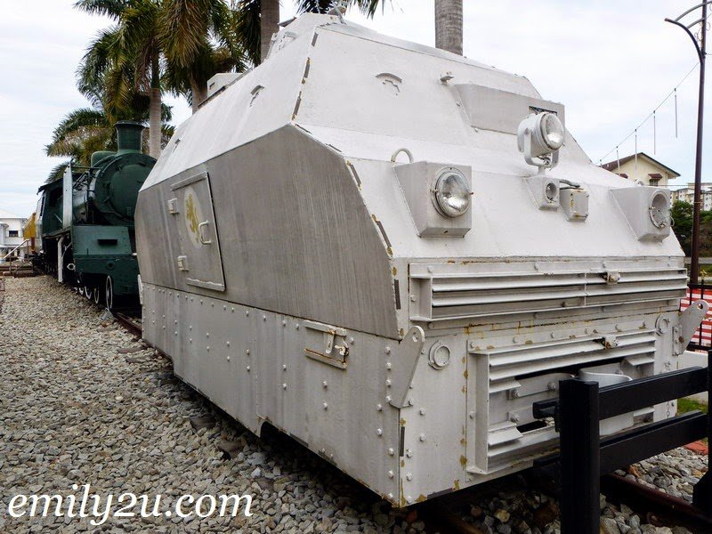 Carro blindado Wickham, Port Dickson, Malasia 2 - Trenes Blindados o Armados