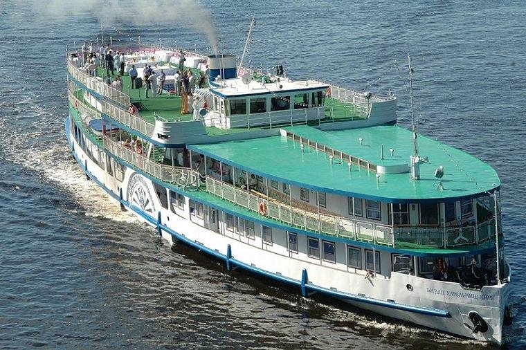 Bohdan Khmelnytsky, Paddle Steamer, Ucrania 0 - Barcos Rueda de Paleta o Vapor de ruedas