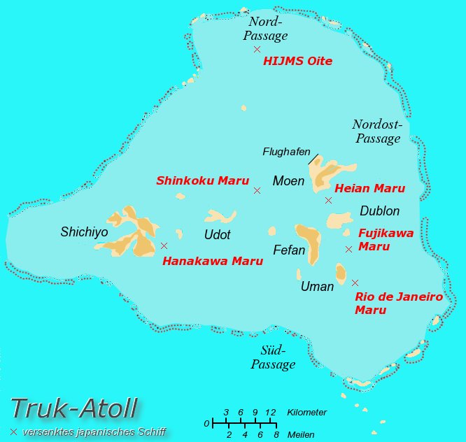 Truk Lagoon - Chuuk Lagoon 0 - Lugares de Buceo Mundialmente famosos