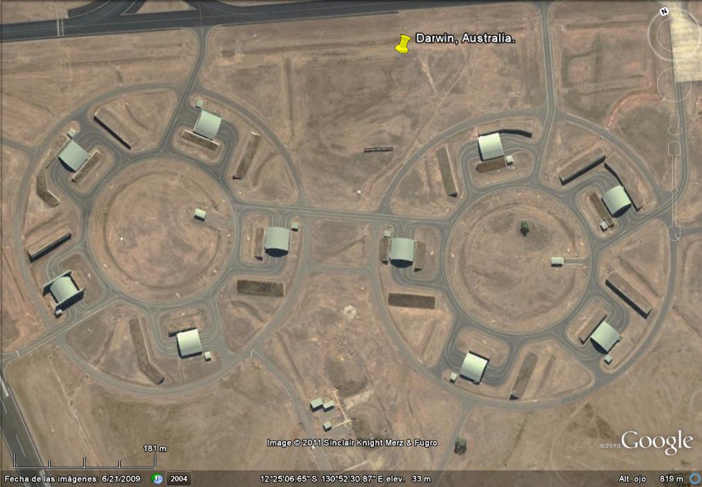 Bunkeres para aviones en Darwin - Australia 1