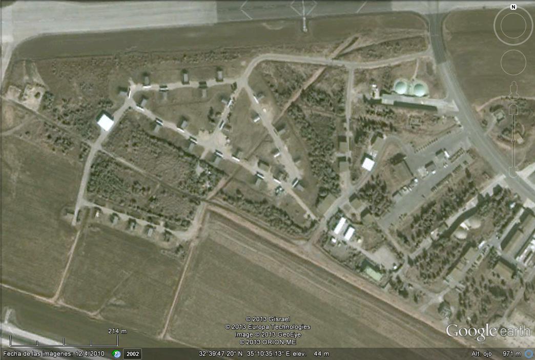 bunkeres en Ramat David - Israel 1 - Bunkeres para Aviones de Guerra