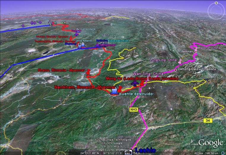 LA CARRETERA STILWELL Y LA CARRETERA DE BIRMANIA 0 - Obras con leyenda