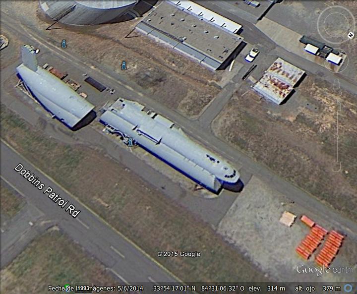 C5 Galaxy a cachos, Marietta - USA 1 - Avion de alas anchas en Ellington Field -Houston- Texas 🗺️ Foro Belico y Militar