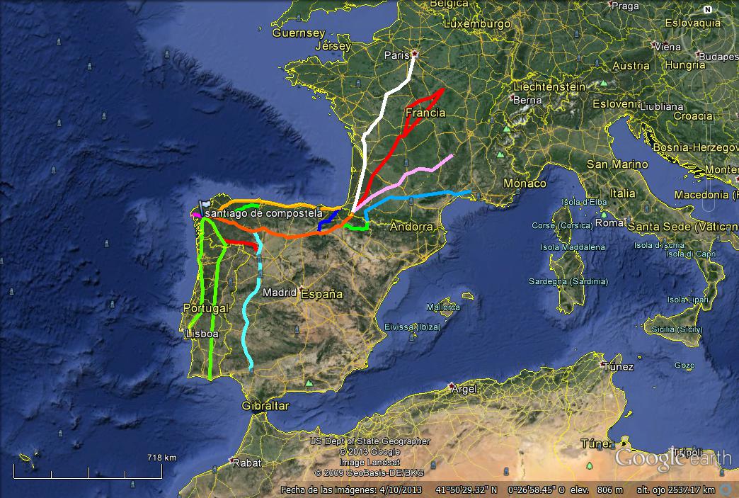 Camino de Santiago de Compostela 0