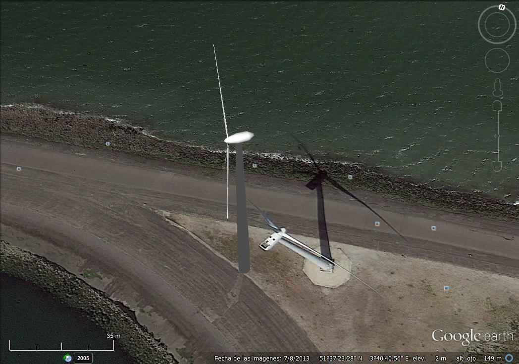 Parque eolico en Zelanda - Holanda 1 - Aerogeneradores en puerto de Coquimbo -Chile 🗺️ Foro de Ingenieria