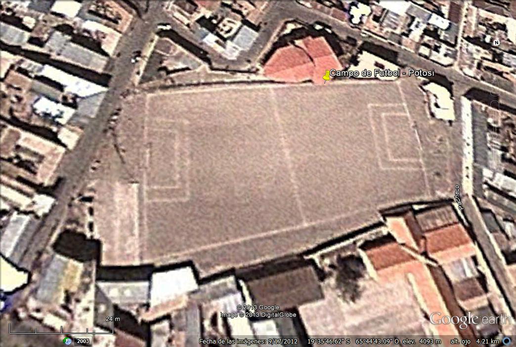 Campos de futbol irregular - Potosi - Bolivia 0