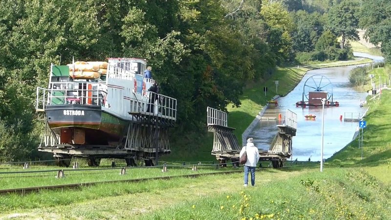 Canal de Elblag, antigua Prusia, actual Polonia 1 - Ascensor o Elevador de Barcos (Boat Lift or Ship Lift)