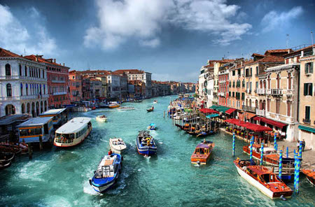 Canales de Venecia, Italia 0