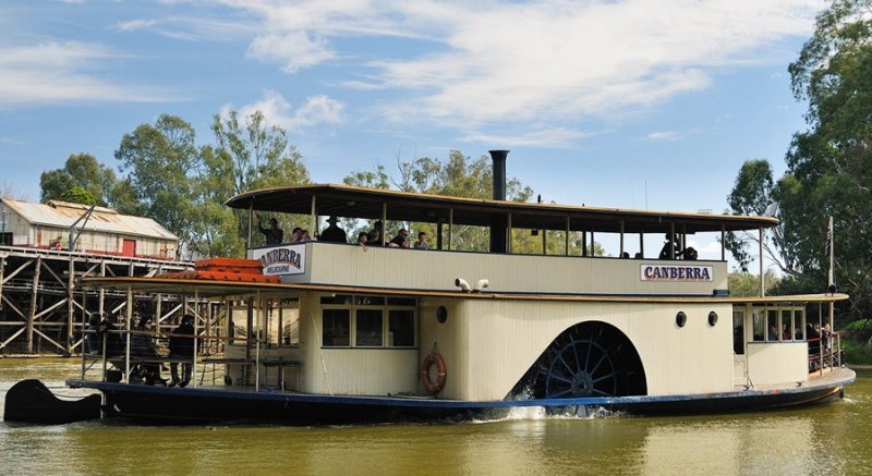 Canberra, Paddle Steamer, Australia 2 - Königstein, Barco de Paletas, Alemania 🗺️ Foro General de Google Earth