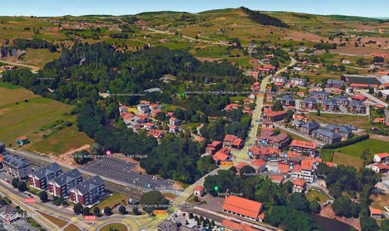 Laberinto Jardín Histórico Puente San Miguel, Reocin, Cantab 🗺️ Foro General de Google Earth