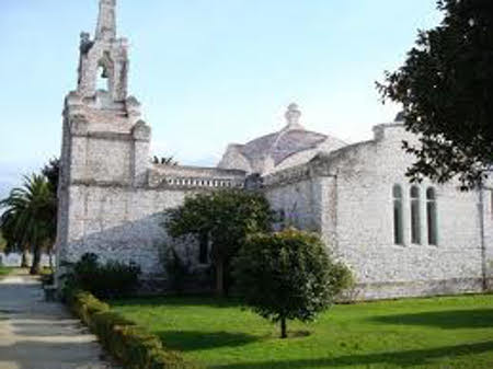 Capilla de las Conchas, isla de la La Toja, Pontevedra (Foto 1)