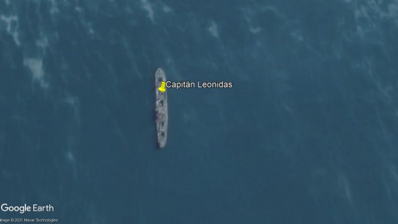 Capitán Leónidas 0 - MV Independencia - Dinamarca - Encallado en Angola 🗺️ Foro General de Google Earth