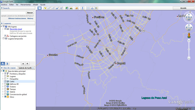 pantalla - Problemas con Google Earth 6.2