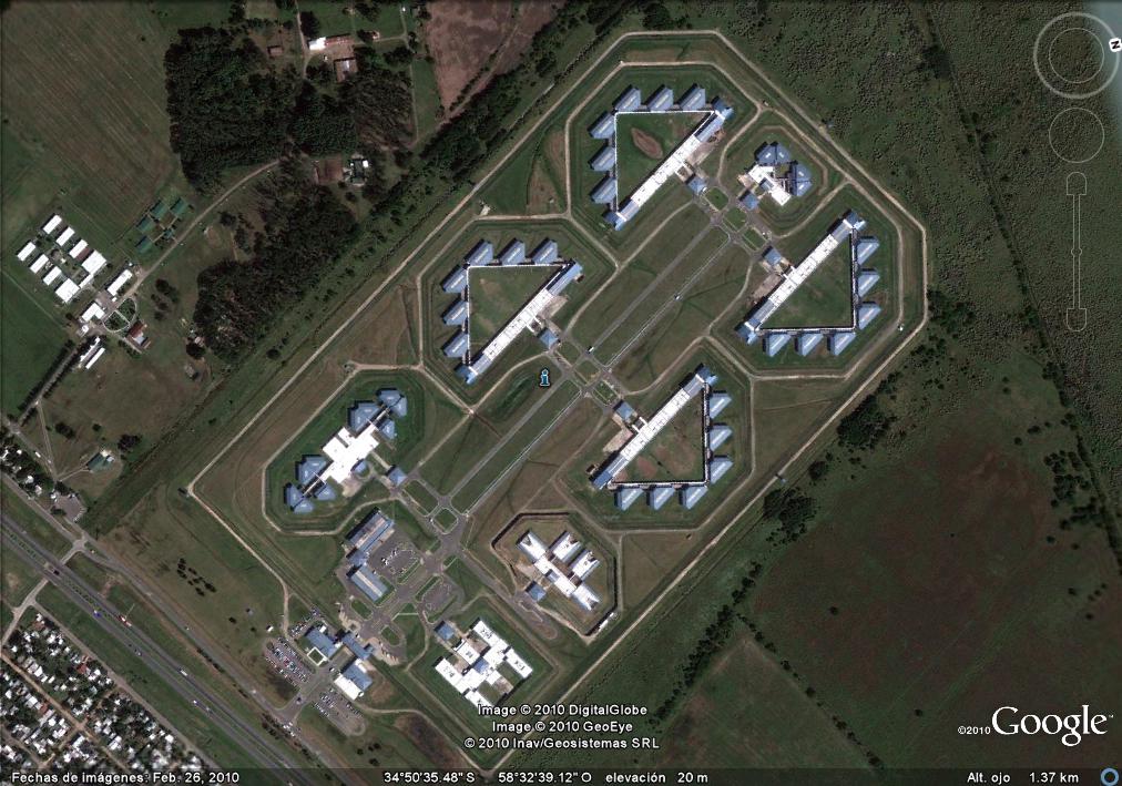 Complejo Penitenciario Federal I - Ezeiza - Argentina 2 - Macro-prisiones de ayer y de hoy 🗺️ Foro General de Google Earth