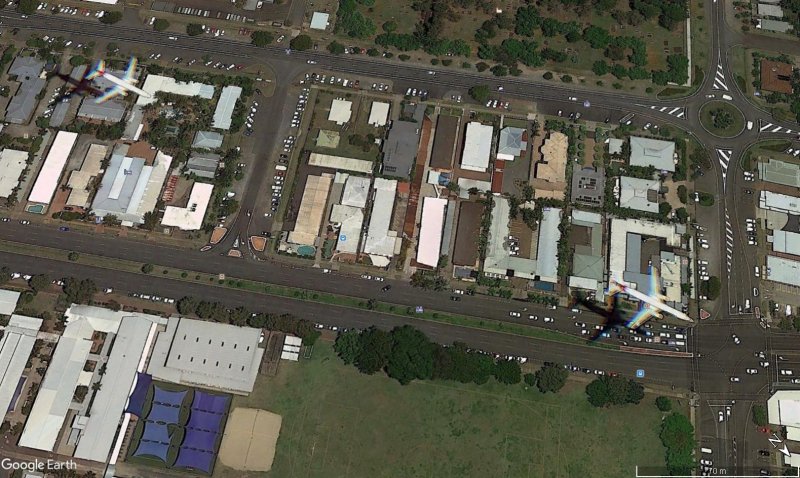 Carrera de aviones por Cairns, Australia 1 - En vuelo rasante en Yerevan, Armenia 🗺️ Foro General de Google Earth